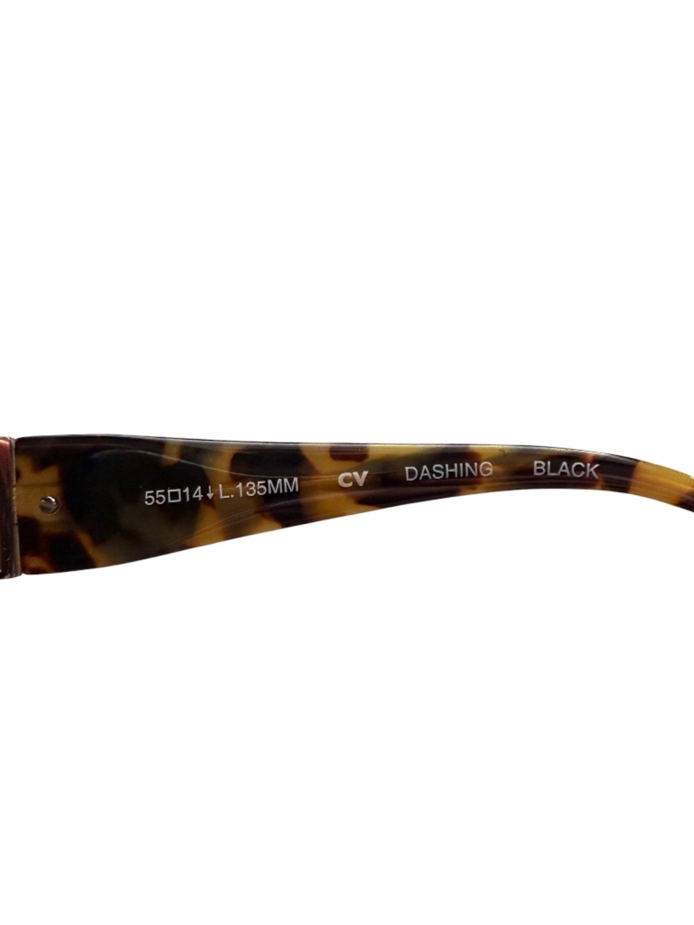 BCBGMaxazria Vintage Tortoise Shell Black Sunglasses - Picture 6 of 9
